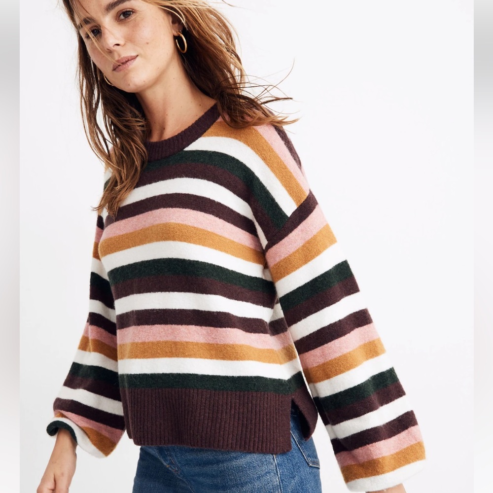 Madewell Multicolor Striped Sweater